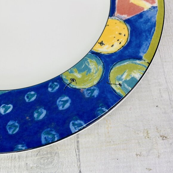 Mikasa HK 246 FORECAST Citrus Strong Chip Resistance China Dinner Plates Set 2 - Picture 9 of 13